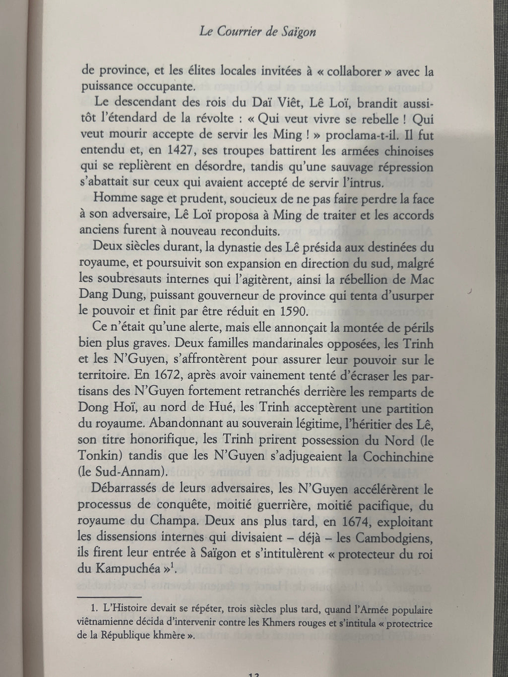 Sud lointain Tome 1 : le courrier de Saïgon CHIC BOUTIQUE