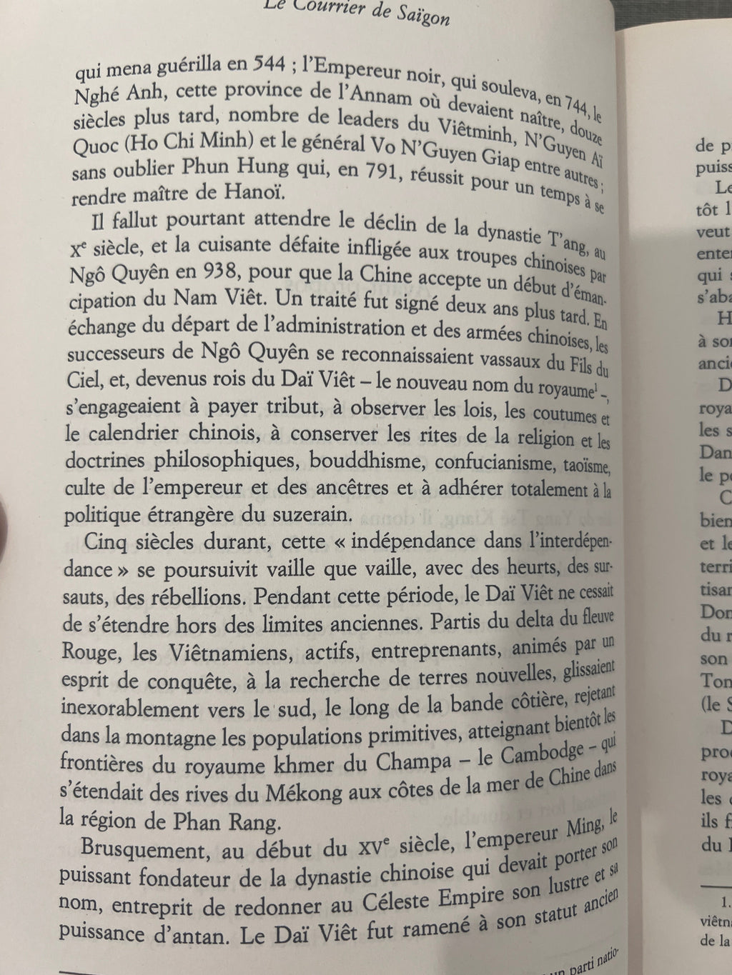 Sud lointain Tome 1 : le courrier de Saïgon CHIC BOUTIQUE