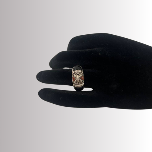Bague Croix en argent – Acier inoxydable Chevalier Templiers My Store