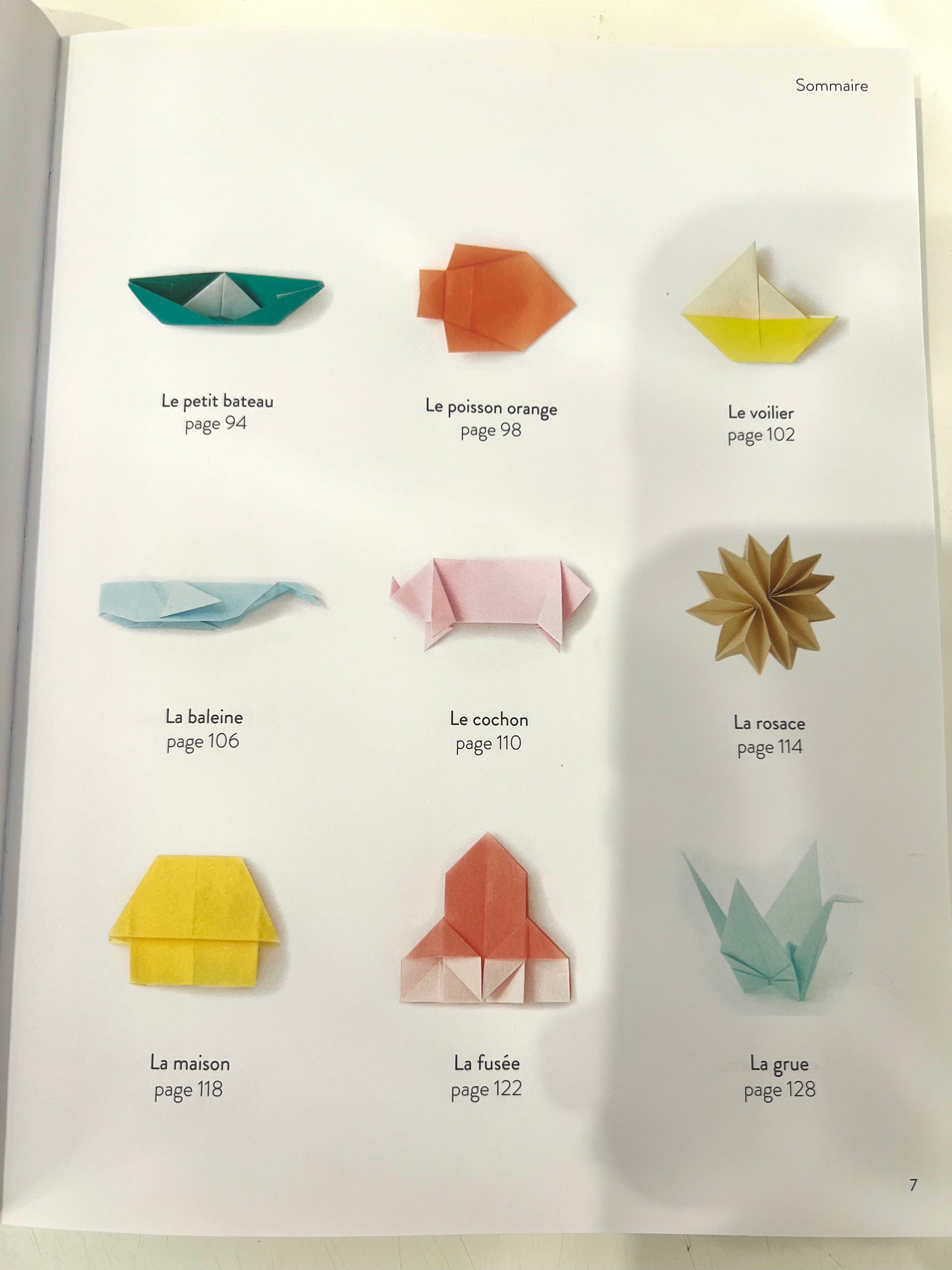 L'origami comme par magie CHIC BOUTIQUE