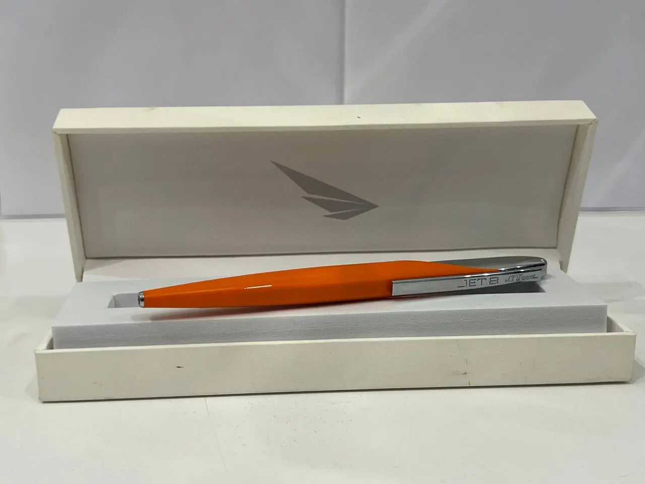Dupont JET 8 Spicy Orange 444104 – Stylo-bille avec étui My Store