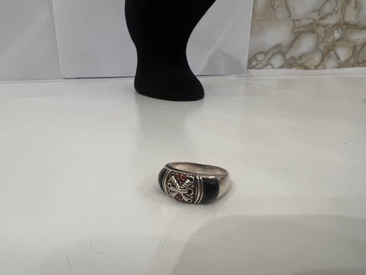 Bague Croix en argent – Acier inoxydable Chevalier Templiers My Store