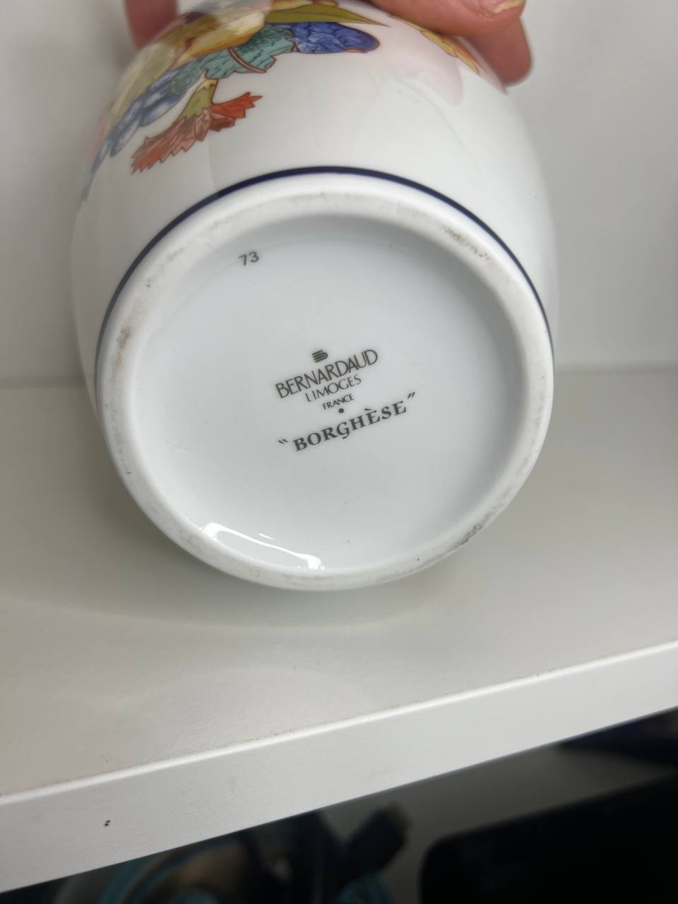 BERNARDAUD porcelaine Limoges - vase modèle Borghese My Store
